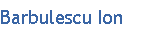 Barbulescu Ion