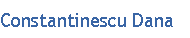 Constantinescu Dana